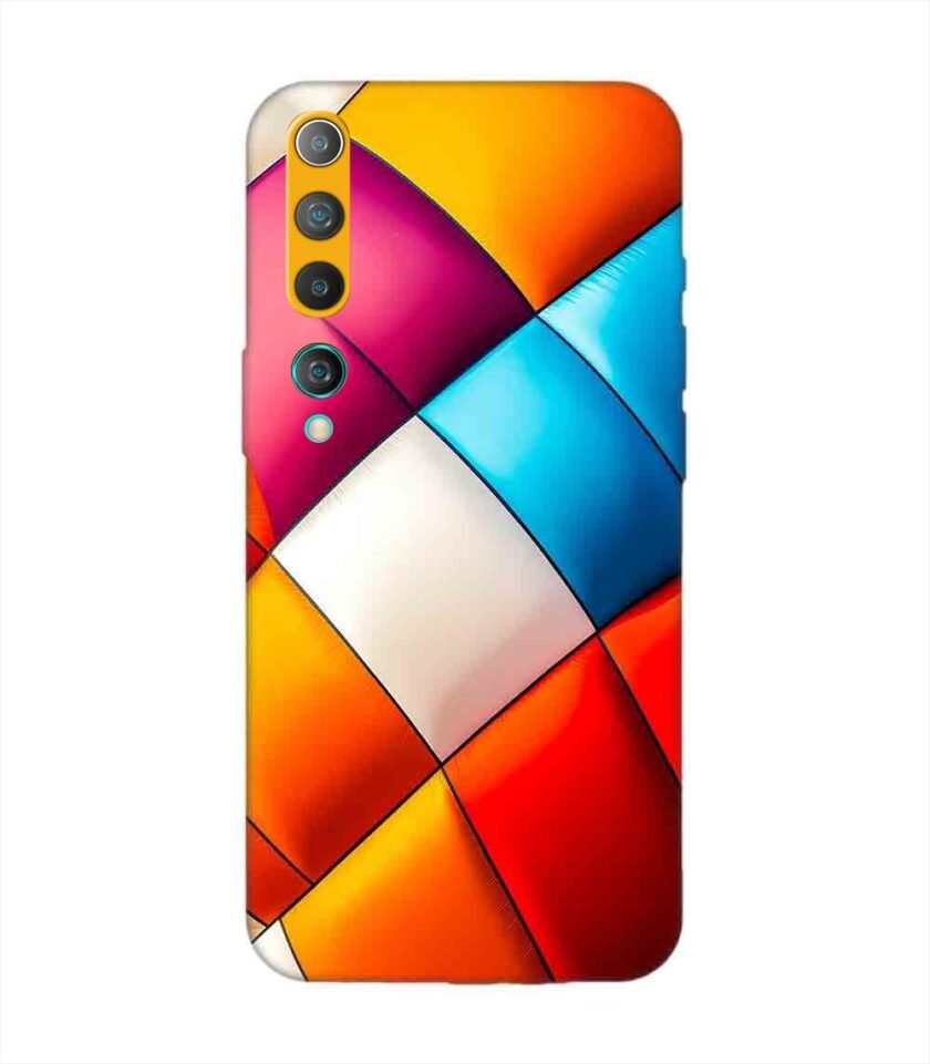 Custom Printed Case Cover for Xiaomi Mi 10 Close Up Colorful Hot Air Balloon