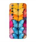 Custom Printed Case Cover for Xiaomi Mi 10 Closeup Colorful Butterfly Collection Display