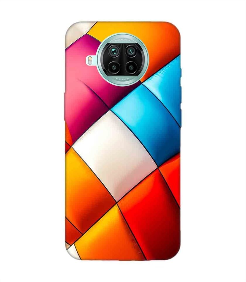Custom Printed Case Cover for Xiaomi Mi 10I (5G) Close Up Colorful Hot Air Balloon