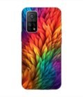 Custom Printed Case Cover for Xiaomi Mi 10T Pro (5G) Close Up Colorful Flower With Many Leaves