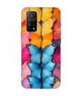 Custom Printed Case Cover for Xiaomi Mi 10T Pro (5G) Closeup Colorful Butterfly Collection Display