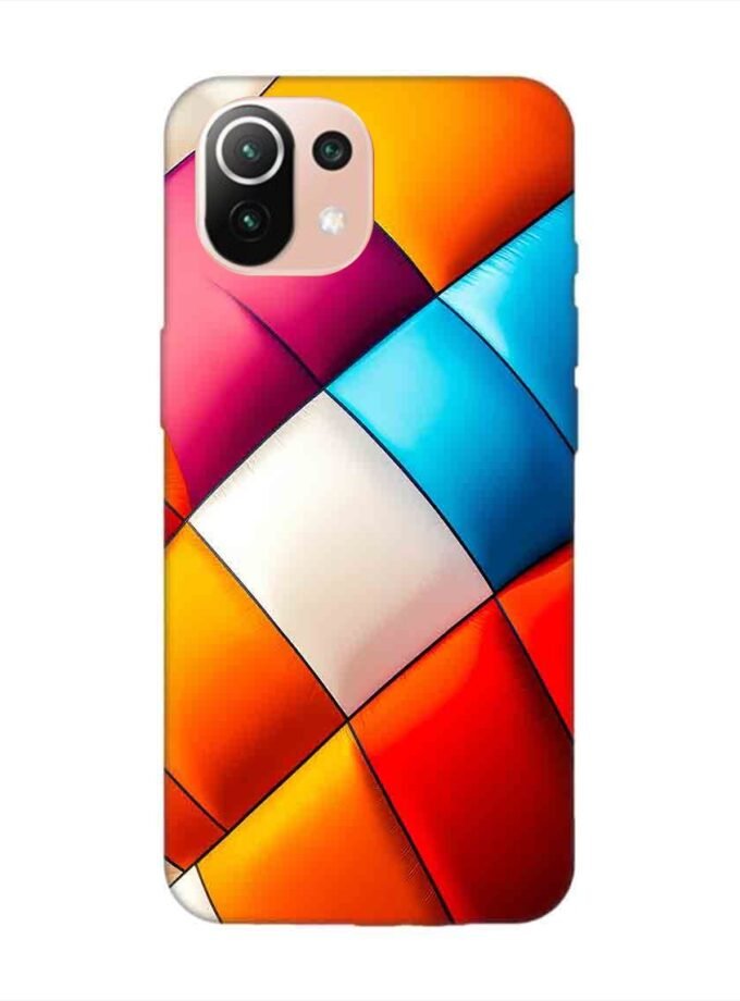 Custom Printed Case Cover for Xiaomi Mi 11 Lite Ne (5G) Close Up Colorful Hot Air Balloon