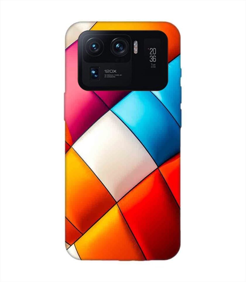 Custom Printed Case Cover for Xiaomi Mi 11 Ultra Close Up Colorful Hot Air Balloon