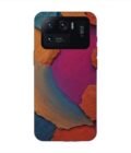 Custom Printed Case Cover for Xiaomi Mi 11 Ultra Closeup Color Textured Surface