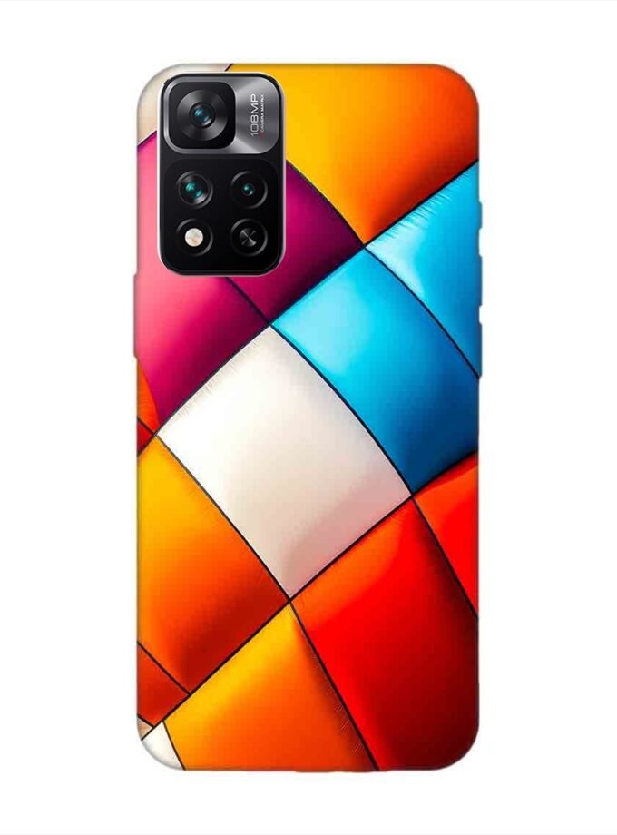 Custom Printed Case Cover for Xiaomi Mi 11I Hypercharge (5G) Close Up Colorful Hot Air Balloon