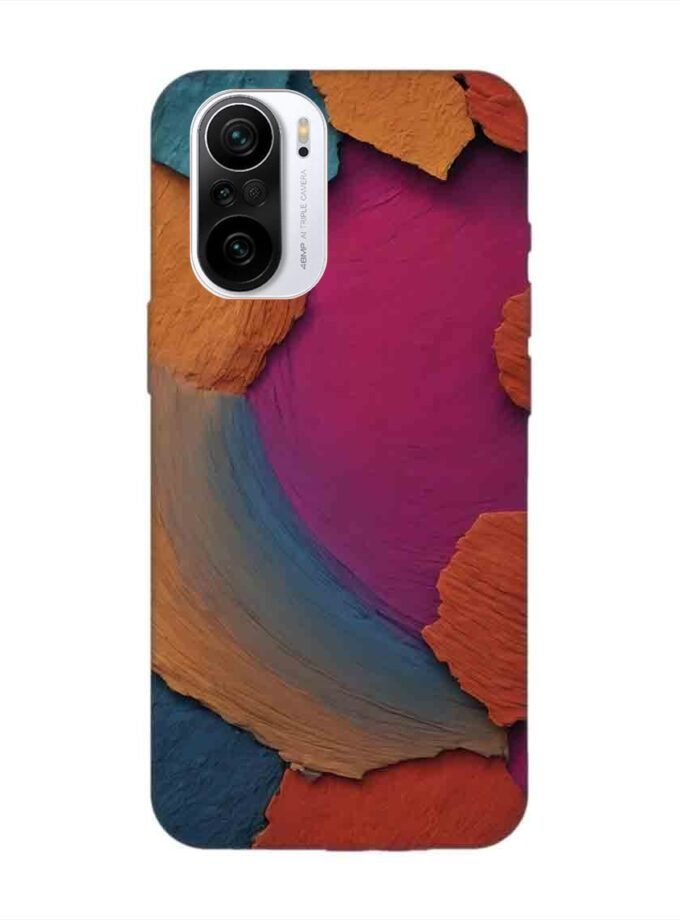 Custom Printed Case Cover for Xiaomi Mi 11X Pro (5G) Closeup Color Textured Surface