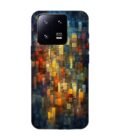 Custom Printed Case Cover for Xiaomi Mi 13 Pro (5G) Close Up Colorful Mosaic Squares Shapes