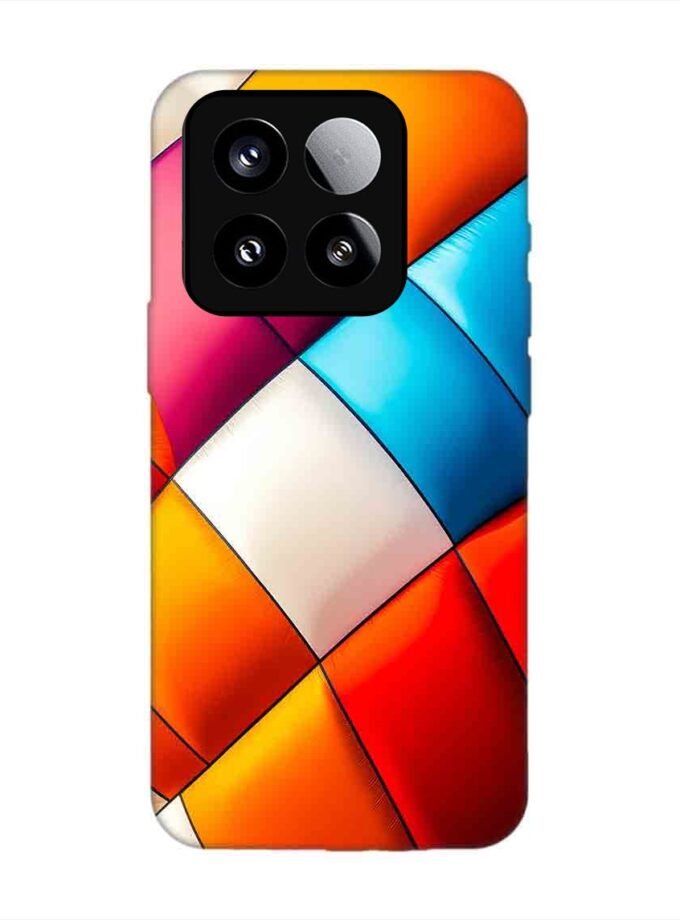 Custom Printed Case Cover for Xiaomi Mi 15 (5G) Close Up Colorful Hot Air Balloon