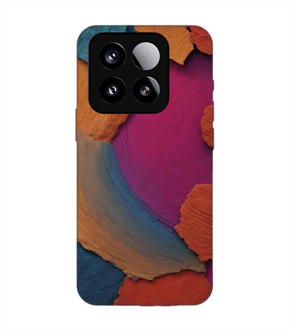 Custom Printed Case Cover for Xiaomi Mi 15 (5G) closeup color textured surface