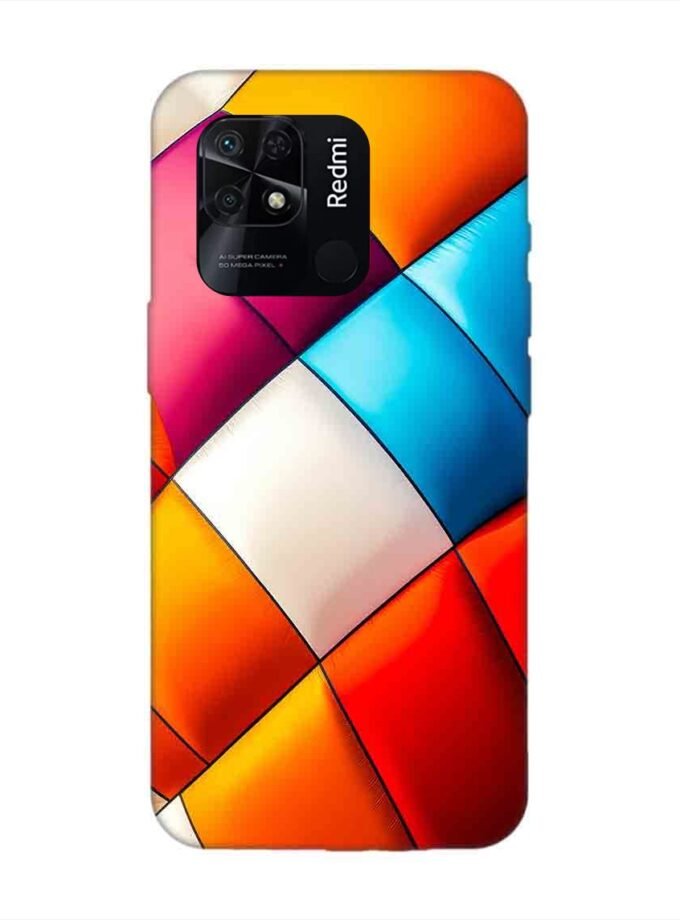 Custom Printed Case Cover for Xiaomi Redmi 10 Power Close Up Colorful Hot Air Balloon