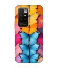 Custom Printed Case Cover for Xiaomi Redmi 10 Prime (2022) Closeup Colorful Butterfly Collection Display
