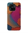Custom Printed Case Cover for Xiaomi Redmi 10 Closeup Color Textured Surface