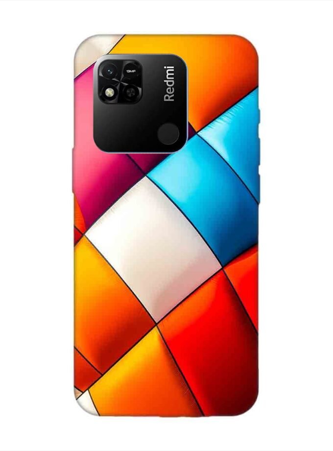 Custom Printed Case Cover for Xiaomi Redmi 10A Close Up Colorful Hot Air Balloon