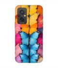 Custom Printed Case Cover for Xiaomi Redmi 11 Prime (4G) Closeup Colorful Butterfly Collection Display