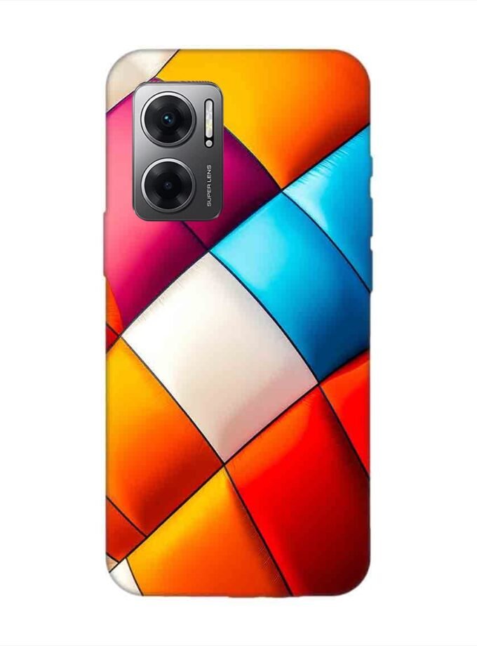 Custom Printed Case Cover for Xiaomi Redmi 11 Prime (5G) Close Up Colorful Hot Air Balloon