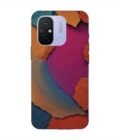 Custom Printed Case Cover for Xiaomi Redmi 12C Closeup Color Textured Surface
