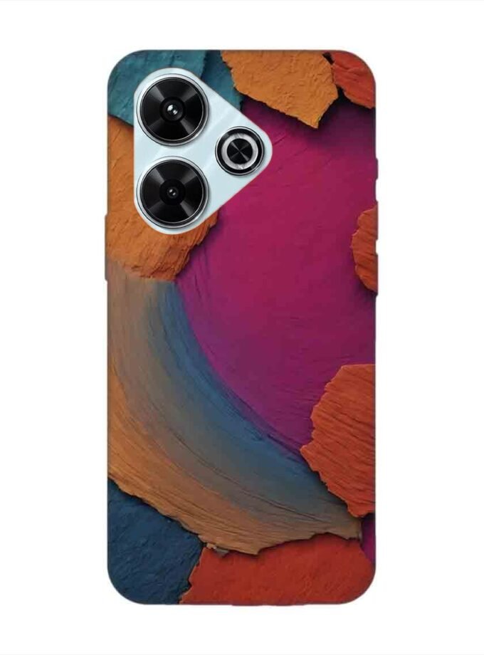 Custom Printed Case Cover for Xiaomi Redmi 13 (5G) Closeup Color Textured Surface