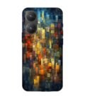 Custom Printed Case Cover for Xiaomi Redmi 13C (5G) Close Up Colorful Mosaic Squares Shapes
