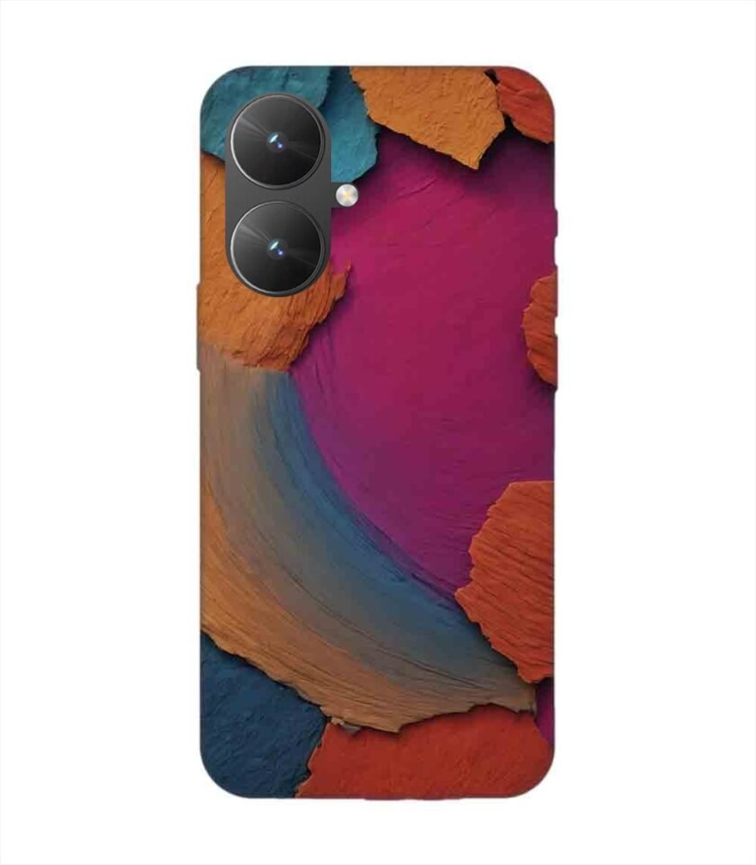 Custom Printed Case Cover for Xiaomi Redmi 13C (5G) Closeup Color Textured Surface