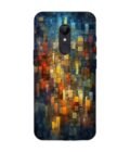 Custom Printed Case Cover for Xiaomi Redmi 5 Close Up Colorful Mosaic Squares Shapes