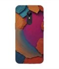 Custom Printed Case Cover for Xiaomi Redmi 5 Closeup Color Textured Surface