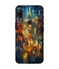 Custom Printed Case Cover for Xiaomi Redmi 7 Close Up Colorful Mosaic Squares Shapes