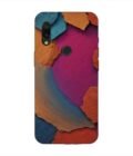 Custom Printed Case Cover for Xiaomi Redmi 7 Closeup Color Textured Surface