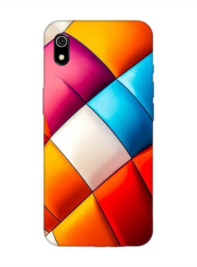 Custom Printed Case Cover for Xiaomi Redmi 7A Close Up Colorful Hot Air Balloon