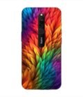 Custom Printed Case Cover for Xiaomi Redmi 8 Close Up Colorful Flower With Many Leaves