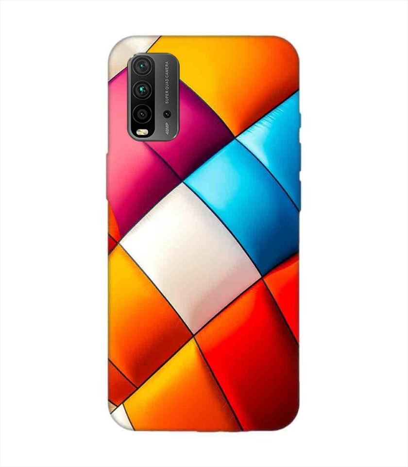 Custom Printed Case Cover for Xiaomi Redmi 9 Power Close Up Colorful Hot Air Balloon