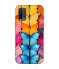Custom Printed Case Cover for Xiaomi Redmi 9 Power Closeup Colorful Butterfly Collection Display