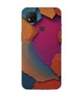 Custom Printed Case Cover for Xiaomi Redmi 9 Closeup Color Textured Surface