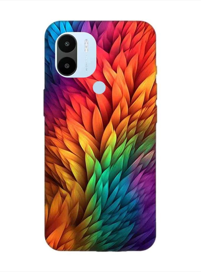 Custom Printed Case Cover for Xiaomi Redmi A2 Plus Close Up Colorful Flower With Many Leaves