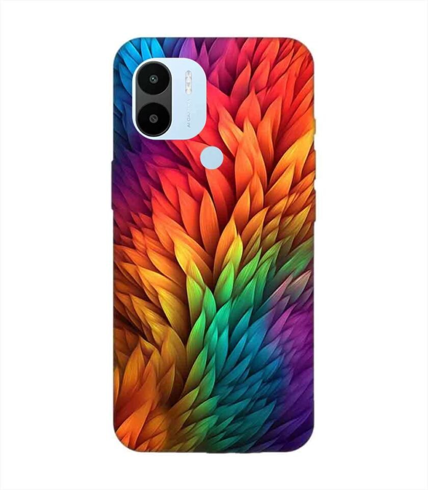 Custom Printed Case Cover for Xiaomi Redmi A2 Plus Close Up Colorful Flower With Many Leaves