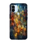 Custom Printed Case Cover for Xiaomi Redmi A2 Plus Close Up Colorful Mosaic Squares Shapes