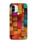 Custom Printed Case Cover for Xiaomi Redmi A2 Plus Close Up Colorful Wooden Wall With Lot Different Colors