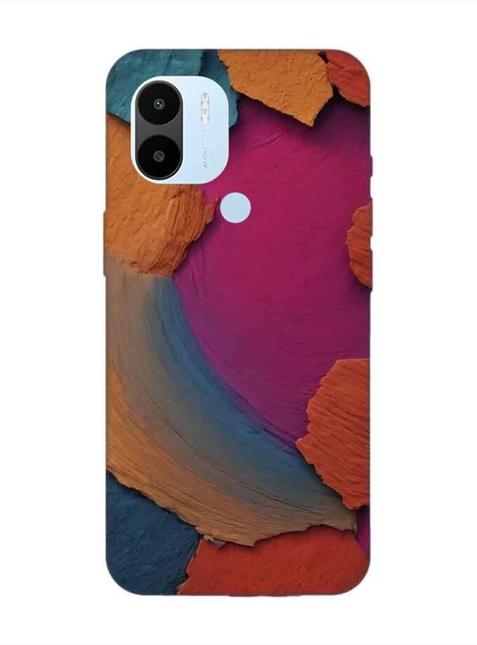 Custom Printed Case Cover for Xiaomi Redmi A2 Plus Closeup Color Textured Surface