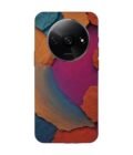 Custom Printed Case Cover for Xiaomi Redmi A3 (2024) Closeup Color Textured Surface