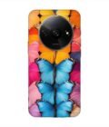 Custom Printed Case Cover for Xiaomi Redmi A3 (2024) Closeup Colorful Butterfly Collection Display
