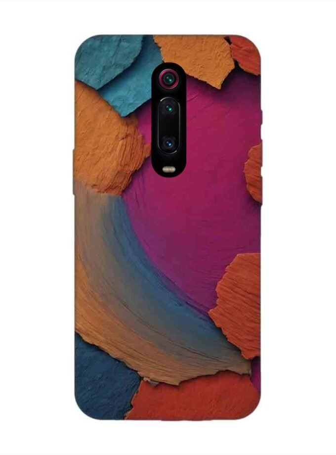 Custom Printed Case Cover for Xiaomi Redmi K20 Pro Closeup Color Textured Surface