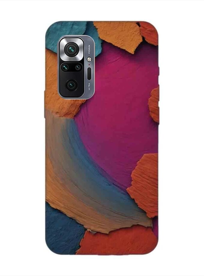 Custom Printed Case Cover for Xiaomi Redmi Note 10 Pro Max Closeup Color Textured Surface