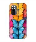 Custom Printed Case Cover for Xiaomi Redmi Note 10 Pro Max Closeup Colorful Butterfly Collection Display