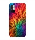 Custom Printed Case Cover for Xiaomi Redmi Note 10T (5G) Close Up Colorful Flower With Many Leaves