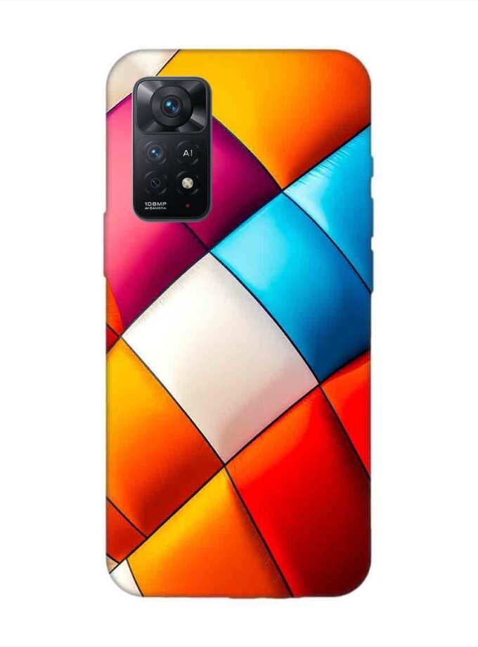 Custom Printed Case Cover for Xiaomi Redmi Note 11 Pro (4G) Close Up Colorful Hot Air Balloon