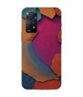 Custom Printed Case Cover for Xiaomi Redmi Note 11 Pro (4G) Closeup Color Textured Surface
