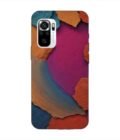 Custom Printed Case Cover for Xiaomi Redmi Note 11 Se Closeup Color Textured Surface