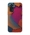 Custom Printed Case Cover for Xiaomi Redmi Note 11 Closeup Color Textured Surface
