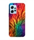 Custom Printed Case Cover for Xiaomi Redmi Note 12 (4G) Close Up Colorful Flower With Many Leaves