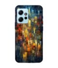 Custom Printed Case Cover for Xiaomi Redmi Note 12 (4G) Close Up Colorful Mosaic Squares Shapes