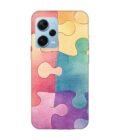 Custom Printed Case Cover for Xiaomi Redmi Note 12 Pro Plus (5G) Close Up Colorful Puzzle Piece With One Missing